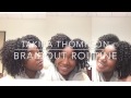 Braidout on  Natural Hair