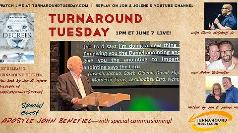 RECEIVE YOUR COMMISSIONING! 1 PM ET John Benefiel ...
