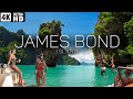 The location is out of this world james bond island is a famous landmark in phang nga bay