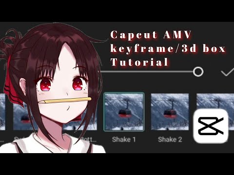 Capcut AMV tutorial / Keyframe/3d box tutorial