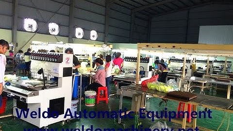 Weldo full automated Plastisol PVC label making machine | automatic oven tunnel furnance