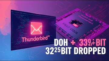 Thunderbird 145: DNS-over-HTTPS Arrives! But 32-Bit Linux Support Is Gone…