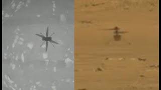 Первый полёт Ingenuity на Марсе (Первое фото и видео)