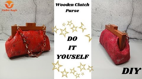 How to Make a Wooden Frame Purse – Step-by-Step DIY Tutorial. Beginner-Friendly Guide
