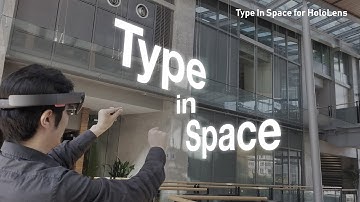 Type In Space - Lay out and Experience Type In Mixed Reality with HoloLens