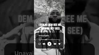 Davido – UNAVAILABLE Lyrics