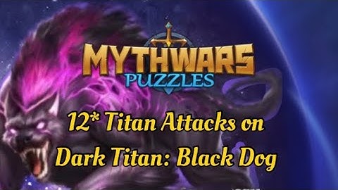 Mythwars & Puzzles: Attacks on Dark Titan 4th #mythwarspuzzles 