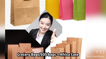 Paper Bag Making Machine Factory -Square Bottom Paper Bag Machine For Grocery Bag Price List