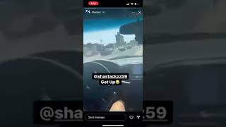 Kha Structures Mans Hits Sha Stackz With A Car Off His Bike