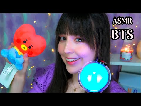 ⭐ASMR [Sub] ¿Te gusta BTS?💜 Unboxing Army Bomb y Álbum, Tapping Relajante