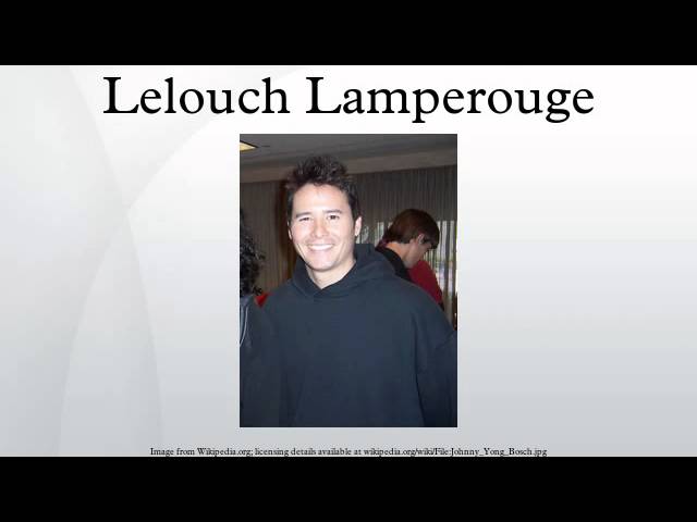 Lelouch Lamperouge, Wiki