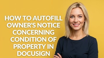 How to Autofill Owner