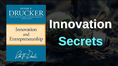 Innovation and Entrepreneurship | Peter Drucker Book Summary