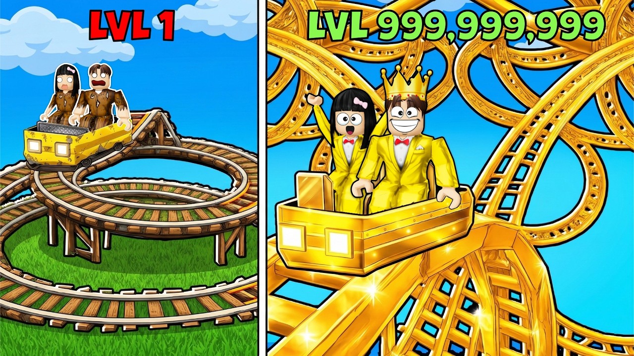 Yuta Mio Naik Roller Coaster Tertinggi Di Dunia Dan Dapatkan Uang Banyak | ROBLOX