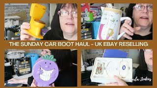 CAR BOOT HAUL = NOSTALGIA EDITION! -  WHAT I BUY TO RESELL ON EBAY | CARLA JENKINS