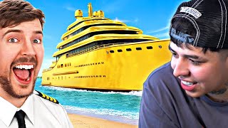 REACCIONANDO A MRBEAST - YATE DE $1 VS YATE DE $1,000,000,000 😳🤭 | WestCOL