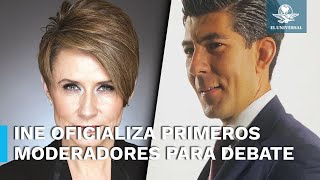 INE aprueba a Denise Maerker y Manuel López San Martín como moderadores del debate presidencial