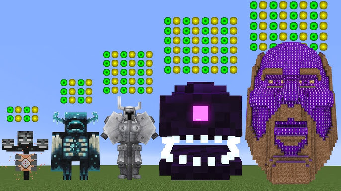 Wither Storm phase 2 Minecraft Mob Skin