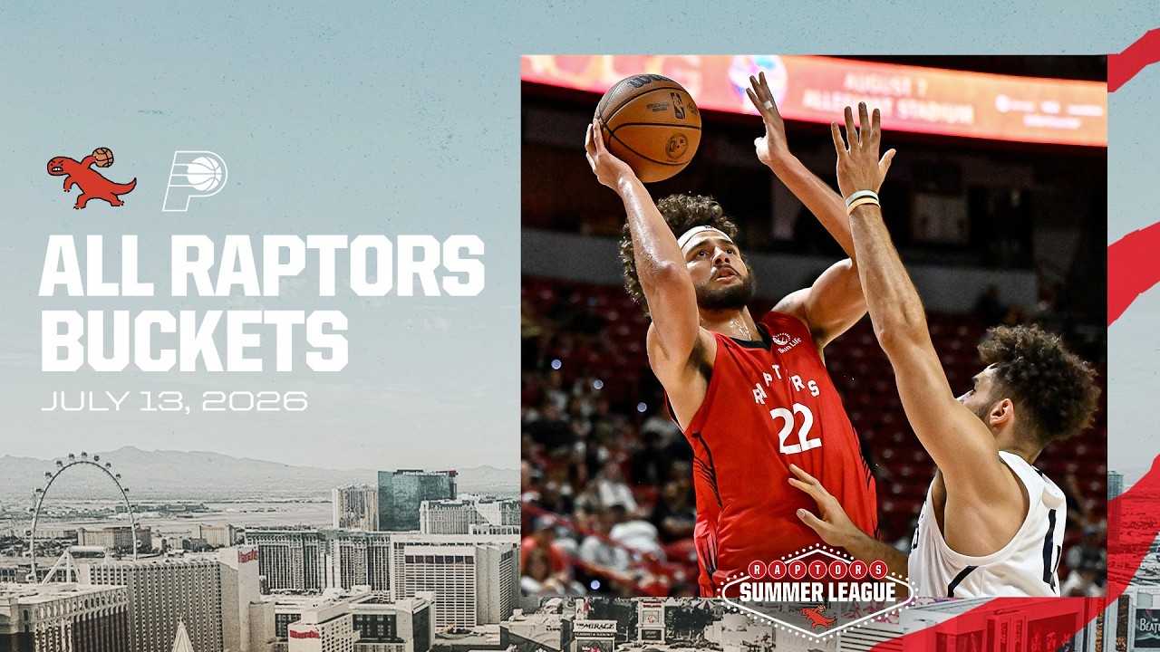 ALL BUCKETS | Toronto Raptors vs Indiana Pacers | Summer League  July 13, 2026