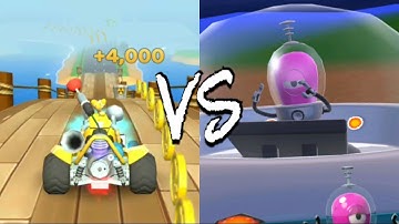 Oddbods Turbo Run - Bubbles vs Alien BOSS Android, iOS Gameplay | Kick Tom