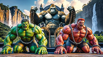 RED HULK vs HULK EPIC BATTLE! However, PURPLE HULK Unexpected SAVE Changes Everything!
