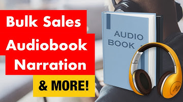 Selling Books in Bulk, Narrating an Audiobook, Making Great Presentations and More | Author Tips
