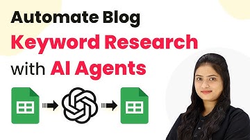 How to Automate Blog Keyword Research with AI Agents Using Pabbly