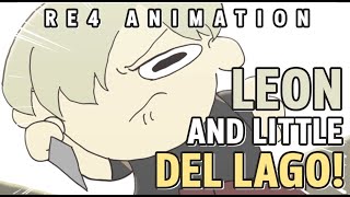 Leon And Little Del Lago Re4 Animation