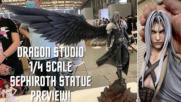 Sephiroth Statue by Dragon Studio Final Fantasy VII 1/4 scale PREVIEW!