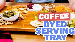 DIY Coffee Stained Tray - HGTV Handmade