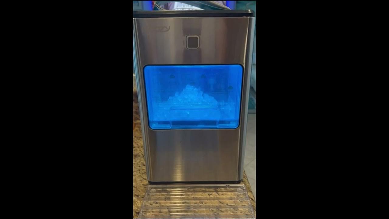 Review Hicozy HiCOZY DualMode Nugget Ice Maker Countertop, Compact