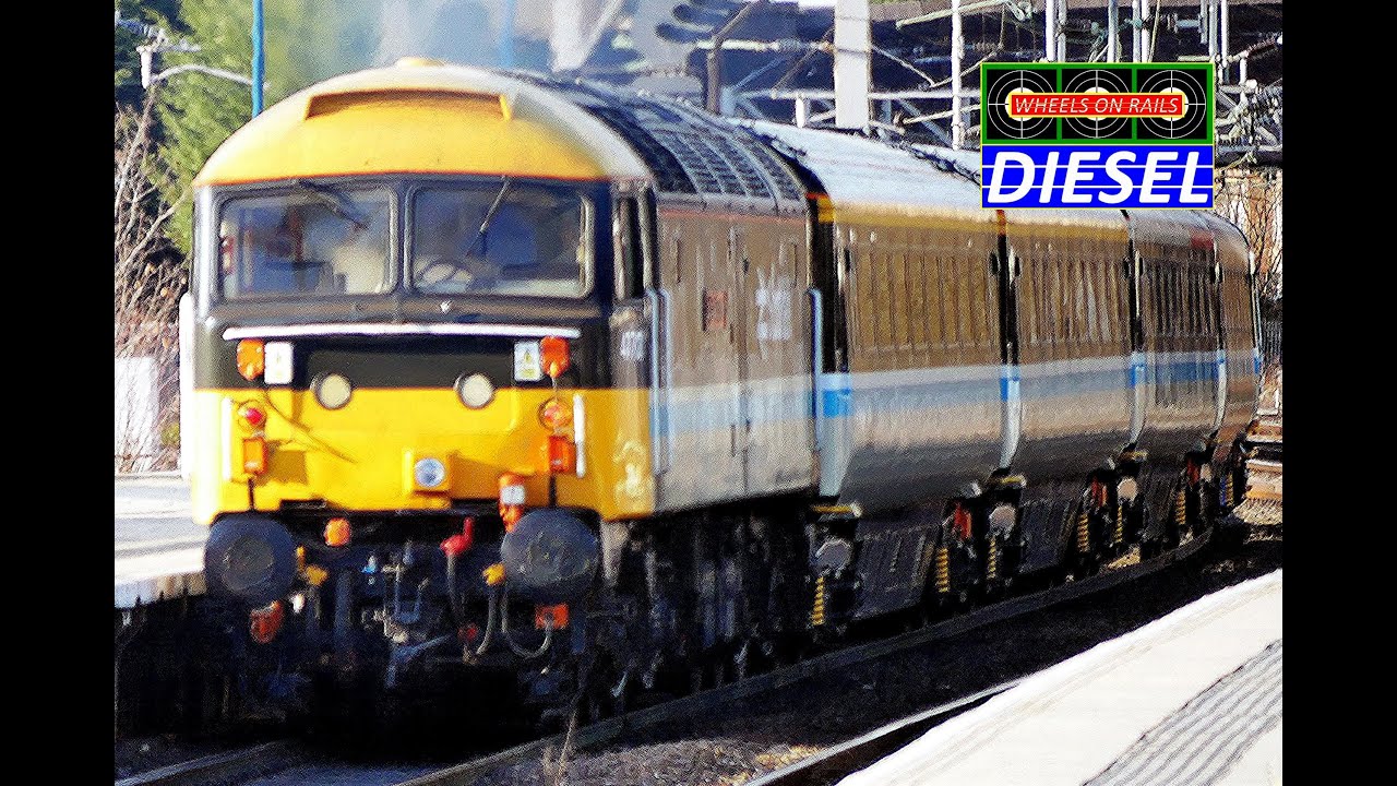47 712 "Lady Diana Spencer" and the ScotRail push/pull rake at Stafford, 9/2/23