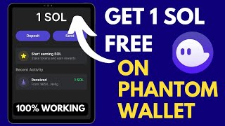 Get Free 1 SOL on Phantom Wallet | Worth 28$ With this Trick screenshot 3