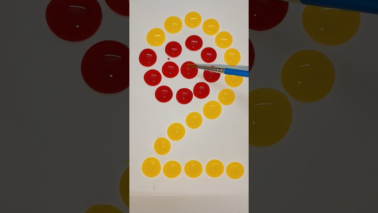 🔴🟡#colours #shortsvideo #satisfyingasmr