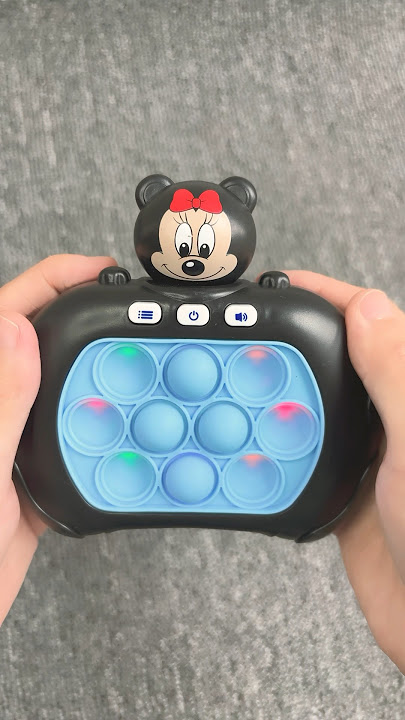 Minnie Mouse pushpop puzzle game console ⭐️ #popfidget #puzzlegame #viral #trending #toys #pushpop