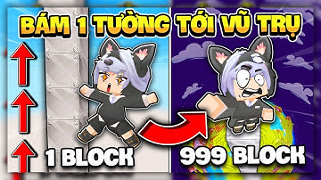 Mini World Nhưng Bám Tường Không Giới Hạn Block !!! Siro Thử Thách Parkour Đến Nơi Cao Nhất
