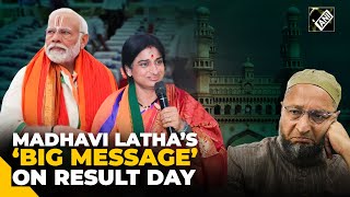 Storm Of Positivity Bjps Madhavi Lathas Strong Message Ahead Of Lok Sabha Election Results