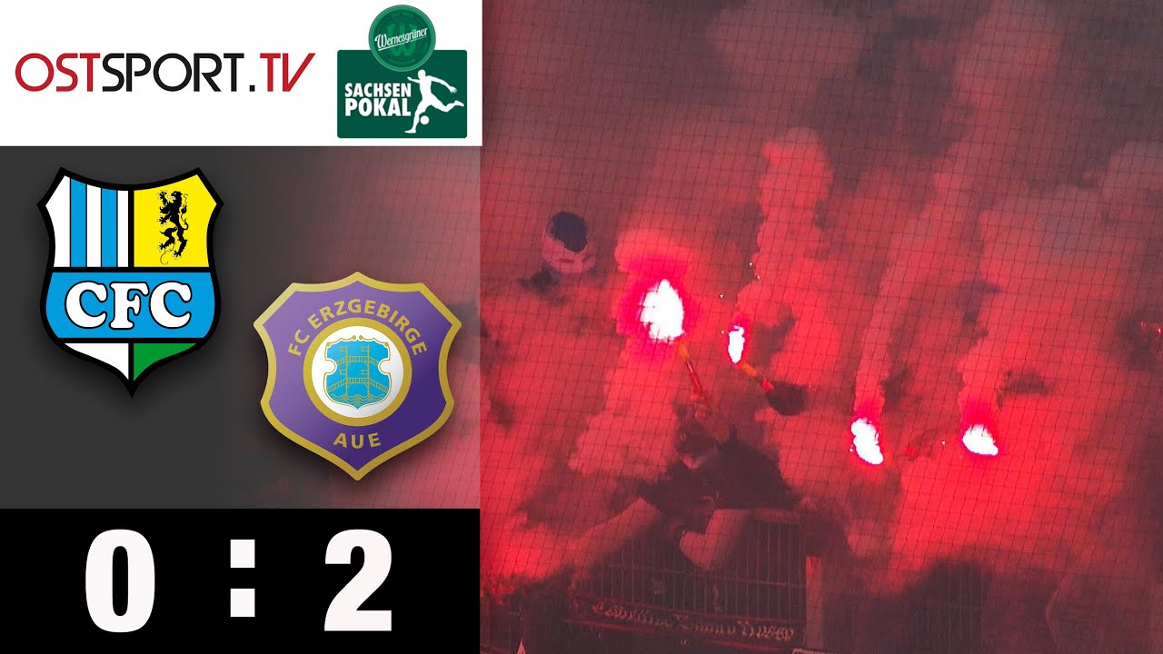 Pyro, Böller und KEINE Pokalsensation! Chemnitz - Aue | Sachsenpokal