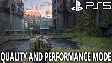 The Last of Us Part 1 Remake on PS5 | Quality and Performance Mode | 4K 60FPS | #ps5