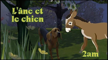 Fable L âne Et Le Chien 