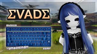 Evade Gameplay With My New Best Gaming Keyboard Roblox Asmr