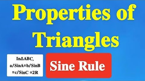 #Properties of triangles #Maths-1A #Inter1st year #Jee #Eamcet #𝐕𝐢𝐝𝐞𝐨-01