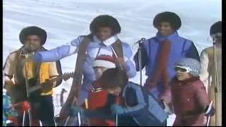 THE JACKSONS  -  Blame It On The Boogie (on snow, in Switzerland) 1978