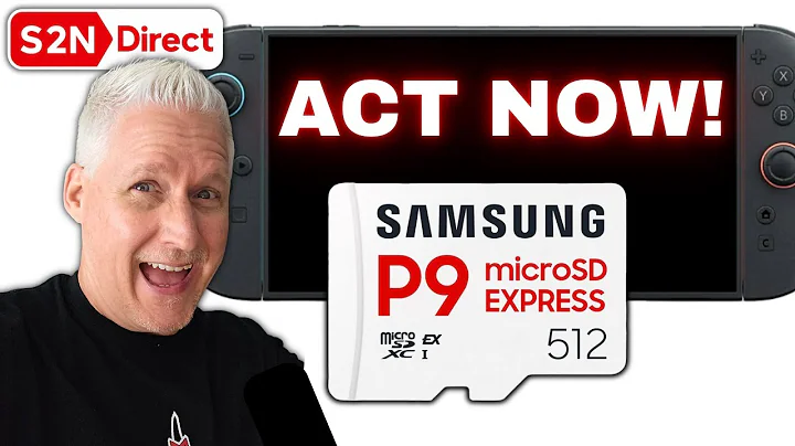 HUGE $25 OFF Deal on Micro SD Express for Nintendo Switch 2!