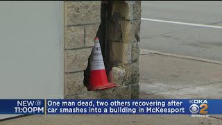 One Dead After Driver Smashes Into Building