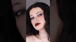 Soft Goth makeup 🦇🥀 #softgoth #gothicbeauty