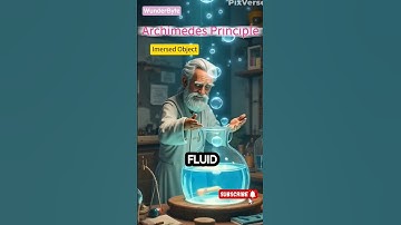 Why You Float (Archimedes Principle Explained)|Upthrust Force|#short