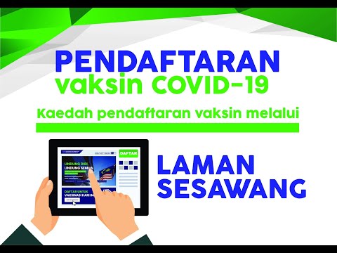 Pendaftaran sebagai Penerima Vaksin | Guna Laman Sesawang | DAFTAR SEKARANG