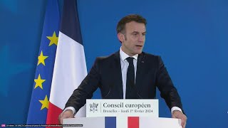 Macron se félicite que l'accord UE-Mercosur n'ait 