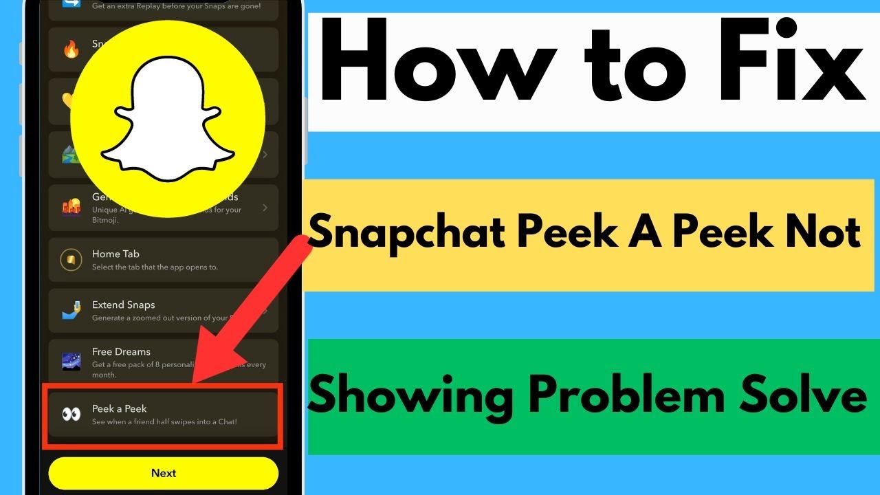 How To Fix Snapchat Peek A Peek Not Showing YouTube how-to-fix-snapchat-peek-a-peek-not-showing-youtube